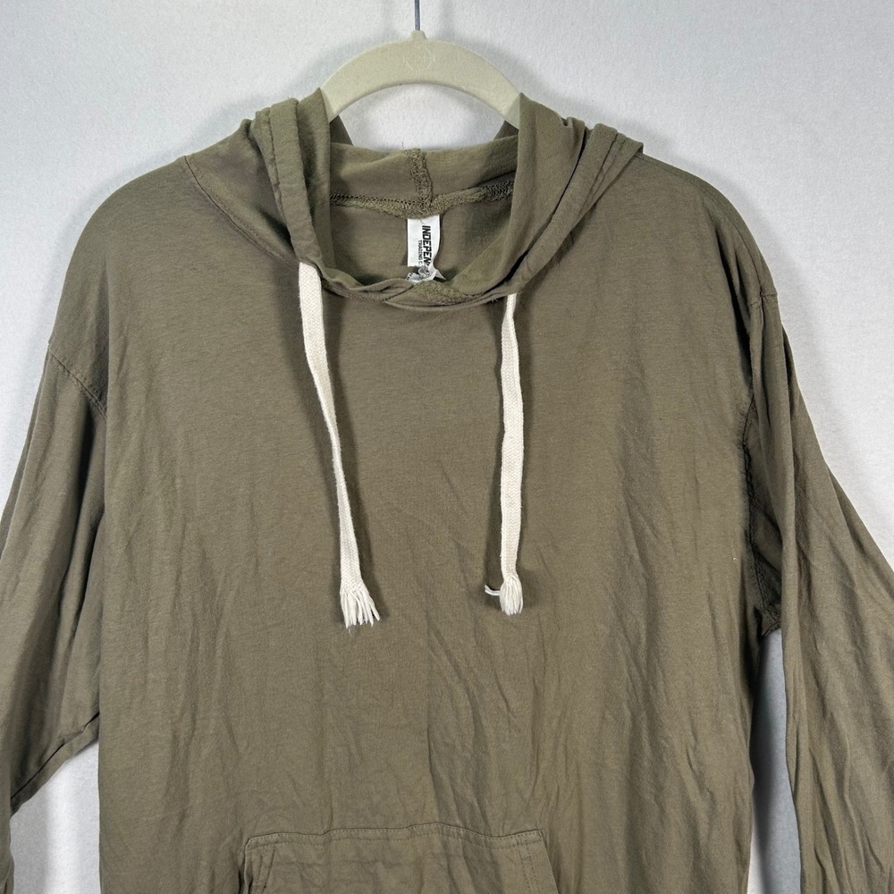 Independent Trading‎ Co. Men's Size Large Green Hoodie